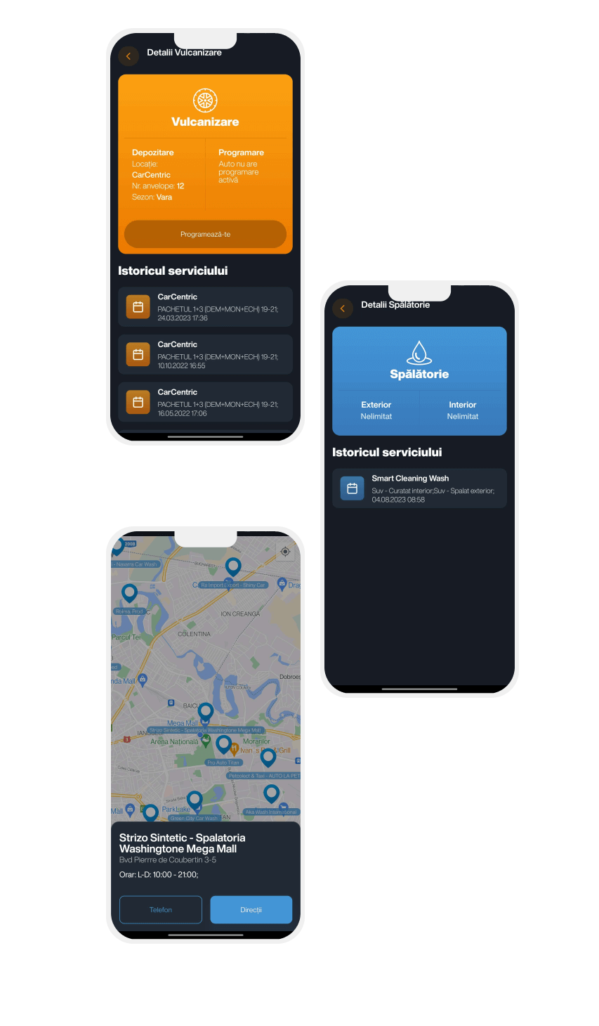 Carcentric  Page Website