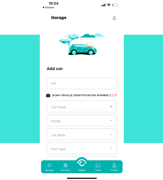Carfix Page Website