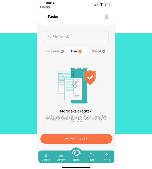 Carfix Page Website