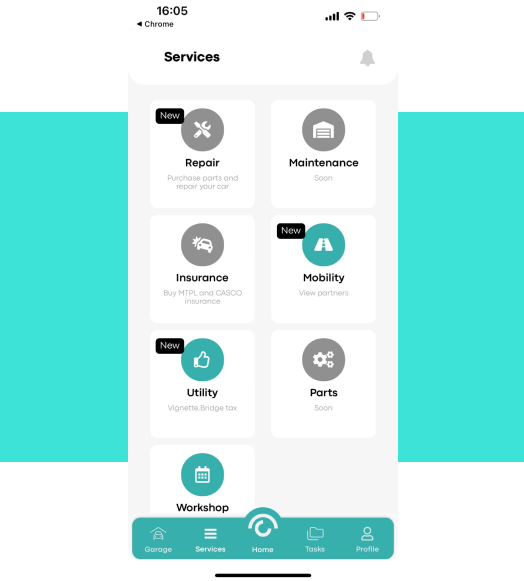Carfix Page Website