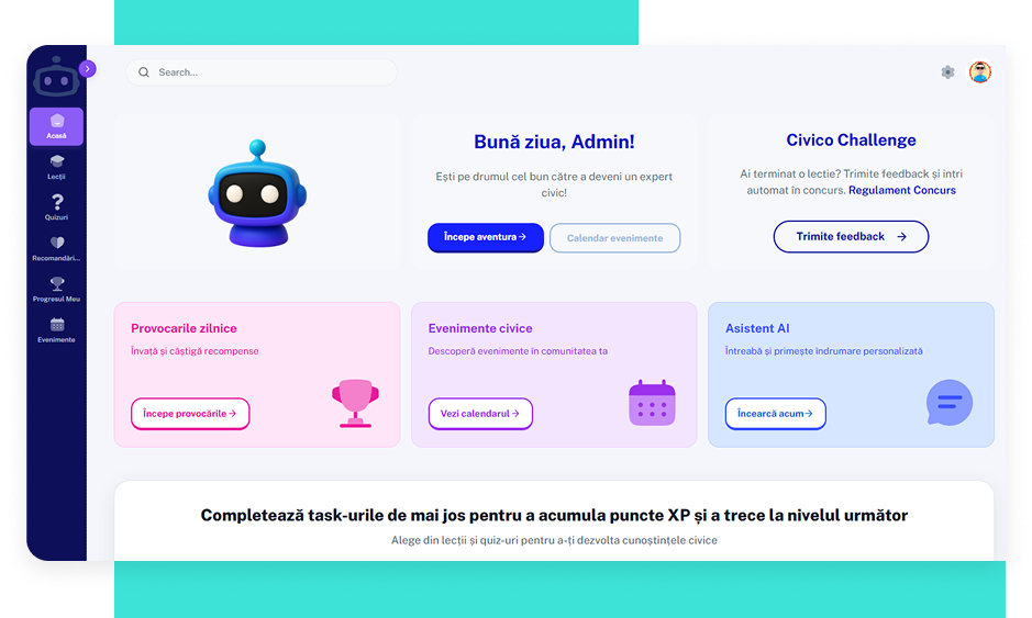 Civico Page Website Desktop