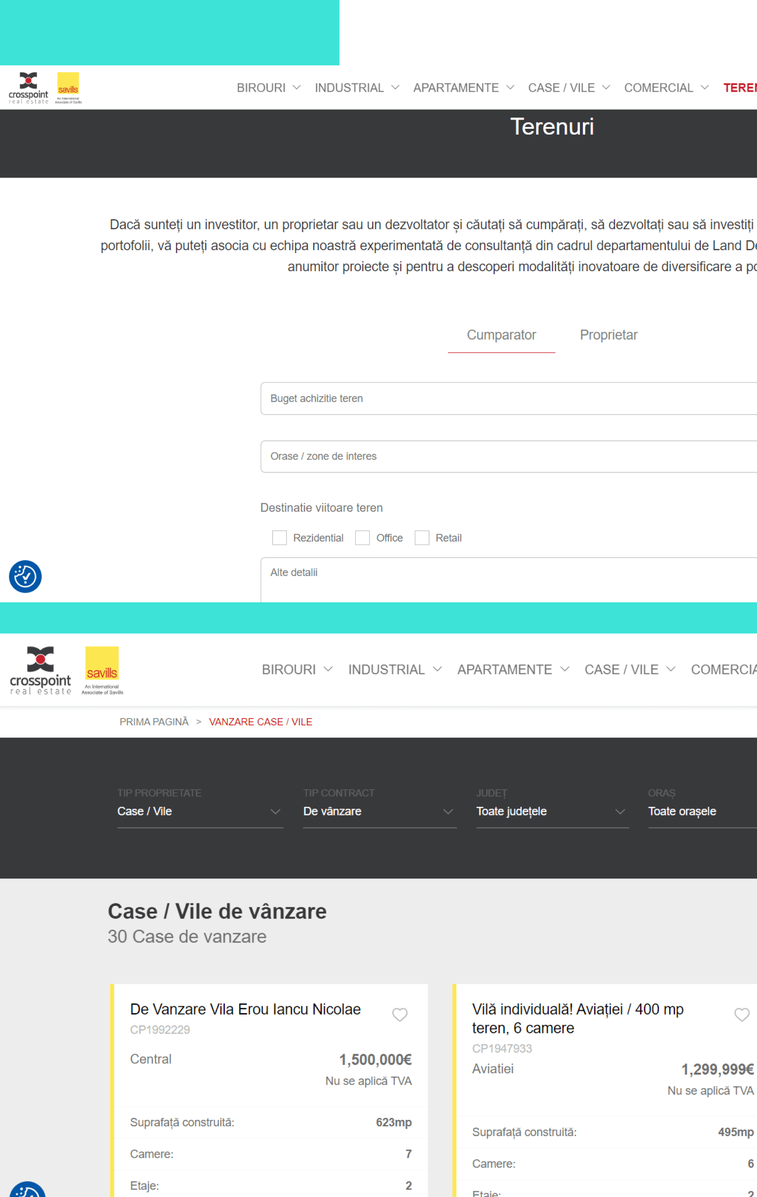 Crosspoint Page Website