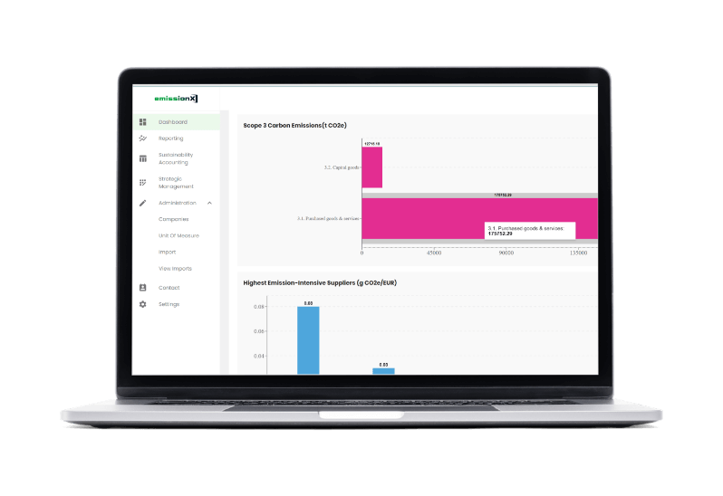 EmissionX Page Website