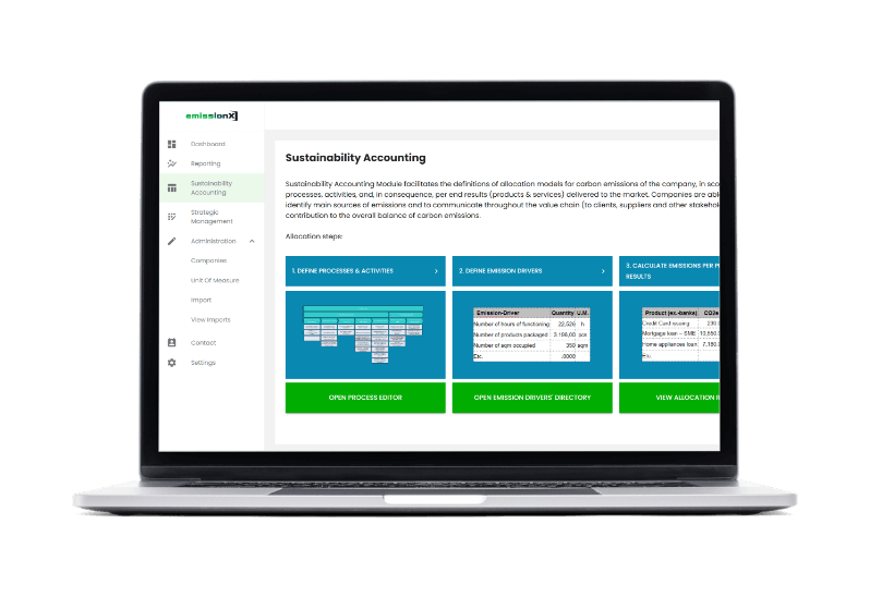 EmissionX Page Website