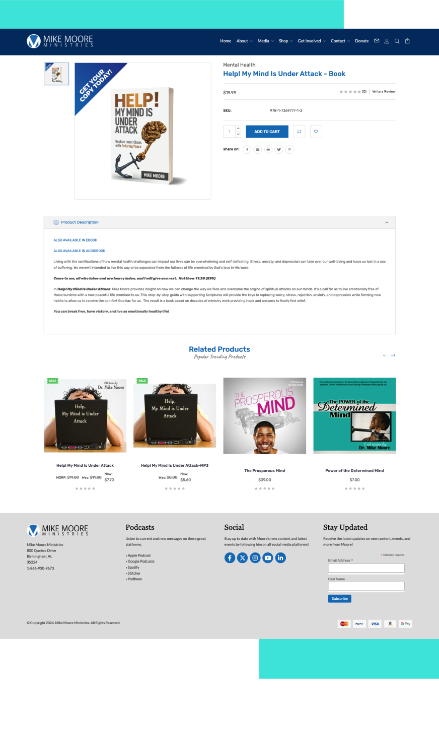Mike Moore Page Website