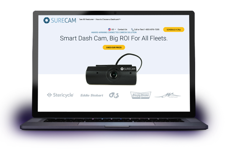 Surecam  Page Website