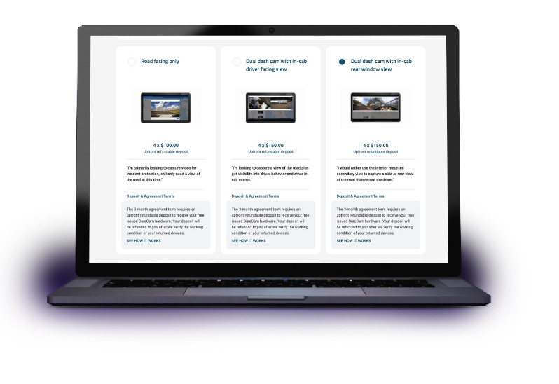 Surecam Page Website